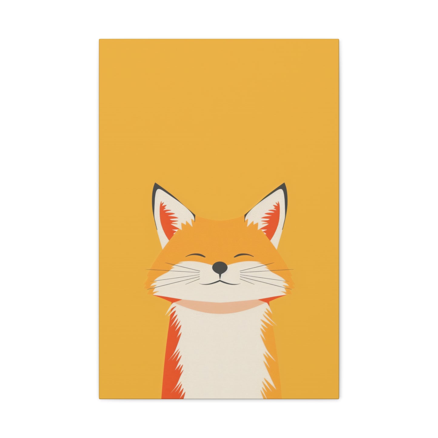 Fox Digital Illustration Canvas Gallery Wraps