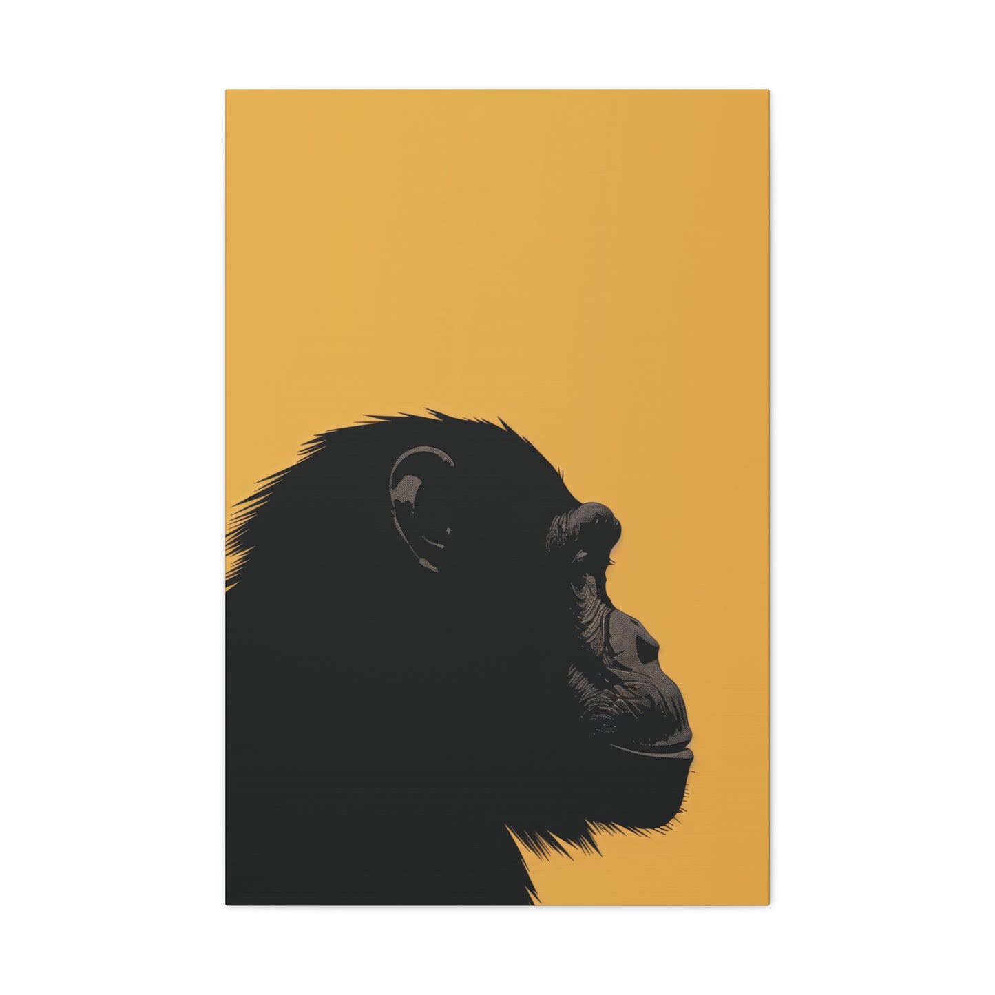 Gorilla Digital Illustration Canvas Gallery Wraps