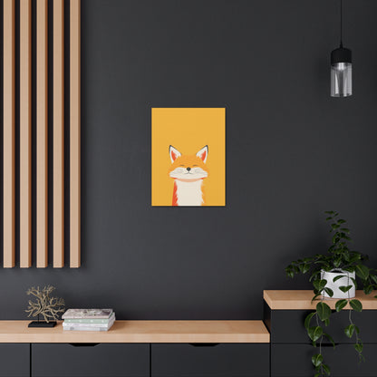 Fox Digital Illustration Canvas Gallery Wraps