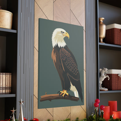 Eagle Digital Illustration Canvas Gallery Wraps