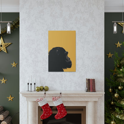 Gorilla Digital Illustration Canvas Gallery Wraps