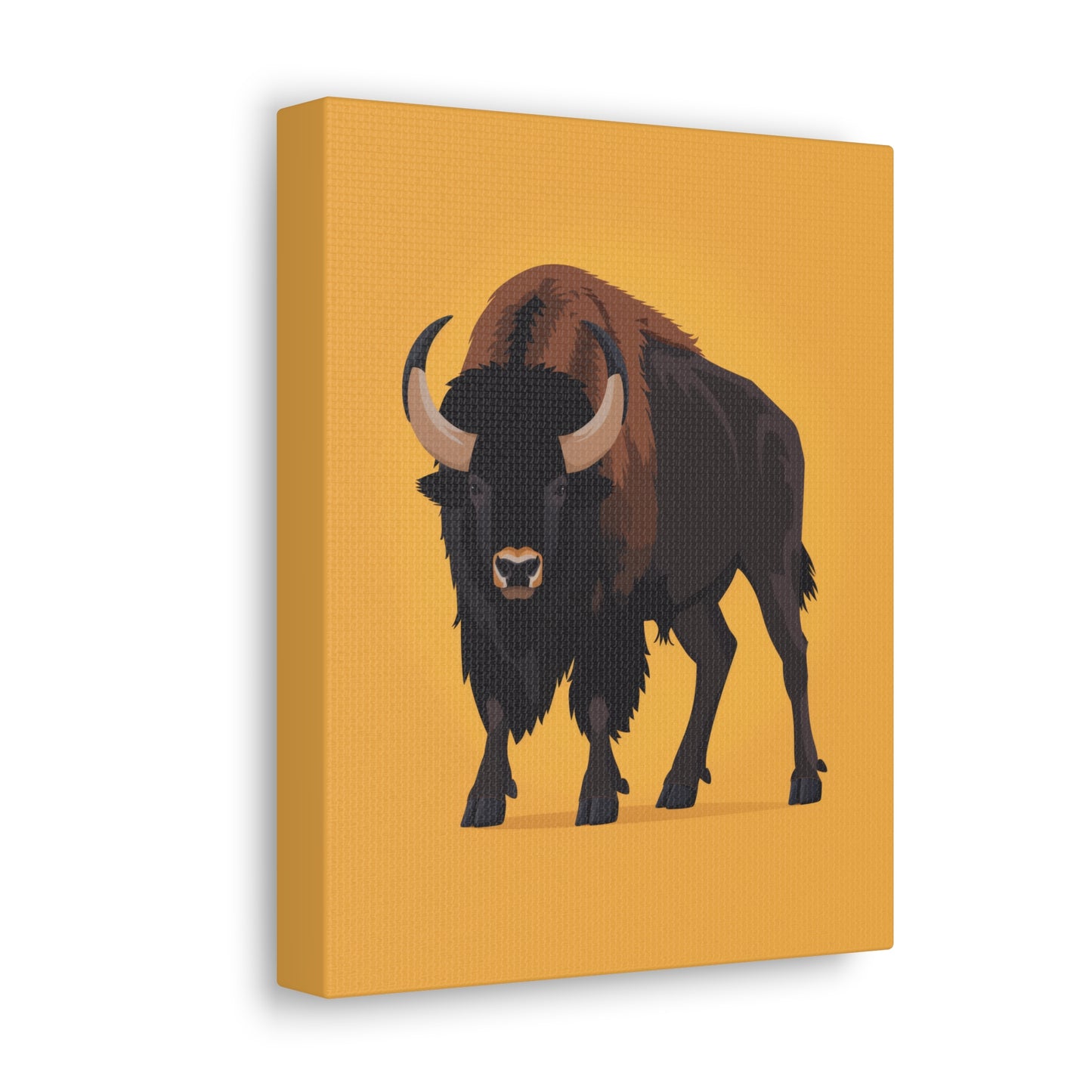 Bison - Digital Illustration Canvas Gallery Wraps