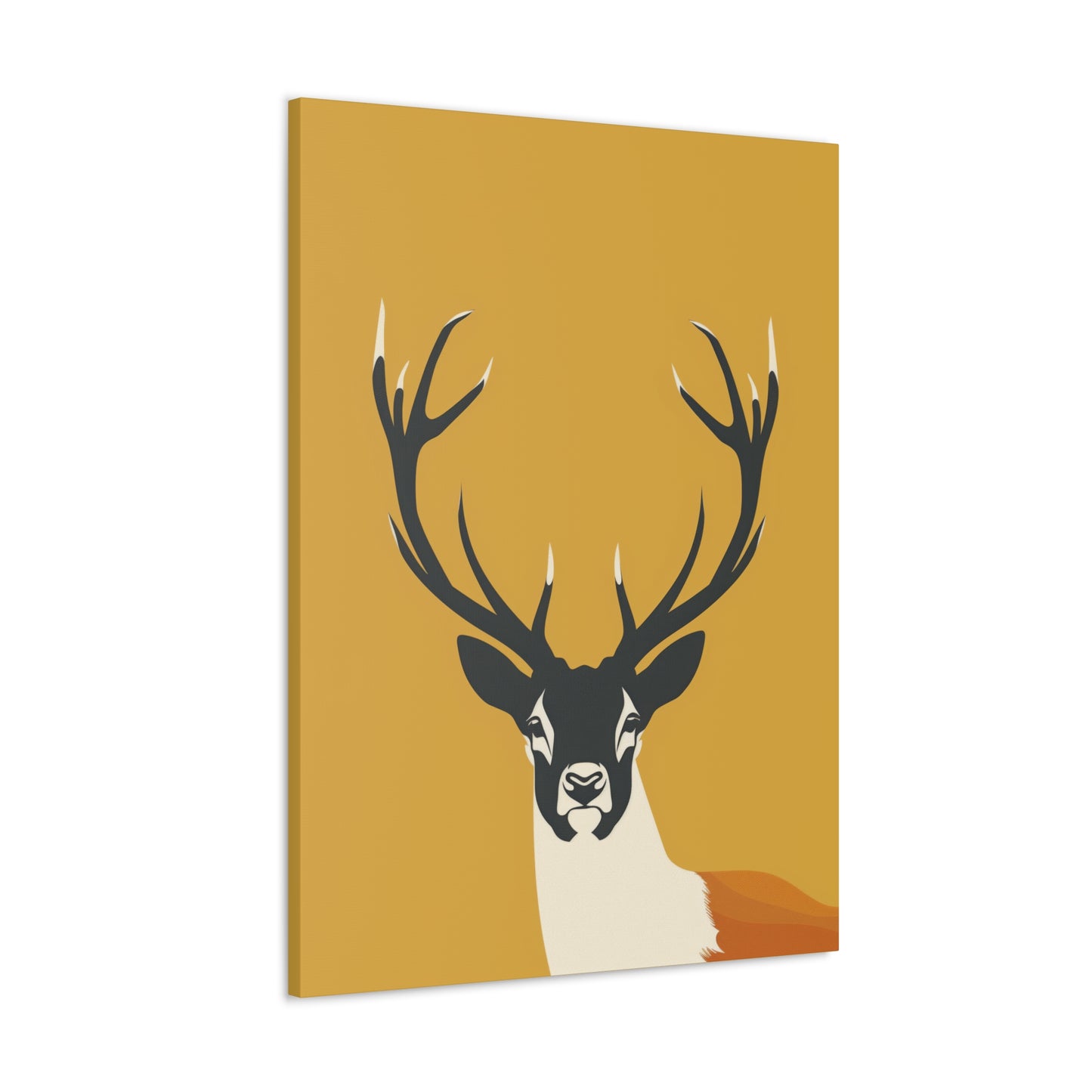 Reindeer - Digital Illustration Canvas Gallery Wraps