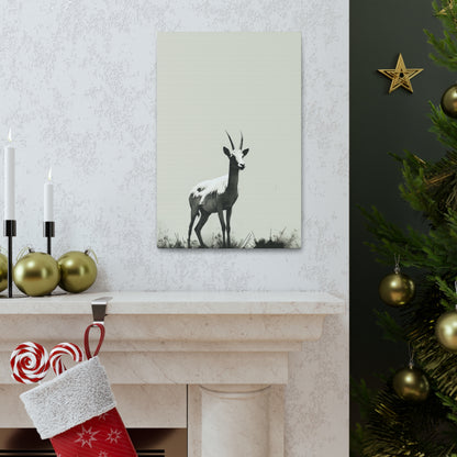 Goat Digital Illustration Canvas Gallery Wraps