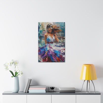 woman - Digital Print Canvas Gallery Wraps