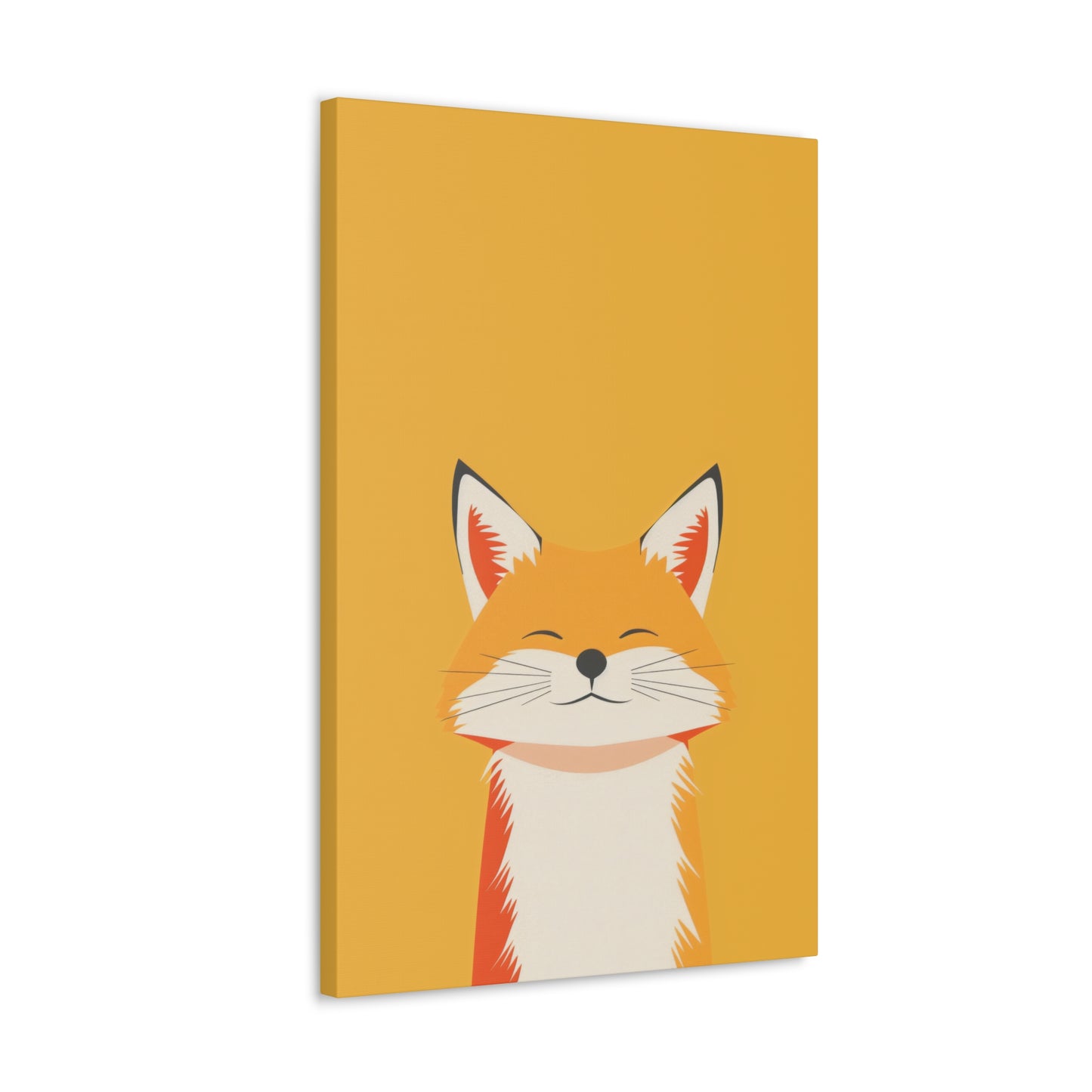 Fox Digital Illustration Canvas Gallery Wraps