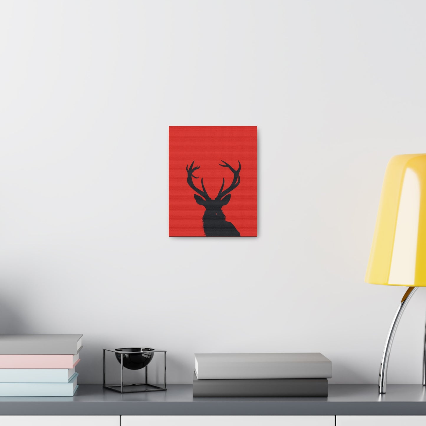 Reindeer - Digital Illustration Canvas Gallery Wraps