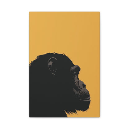 Gorilla Digital Illustration Canvas Gallery Wraps