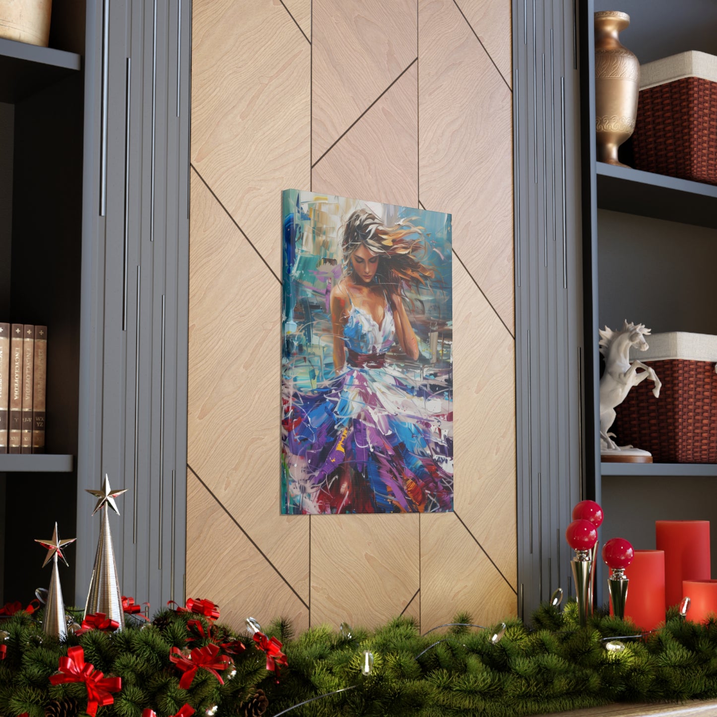 woman - Digital Print Canvas Gallery Wraps