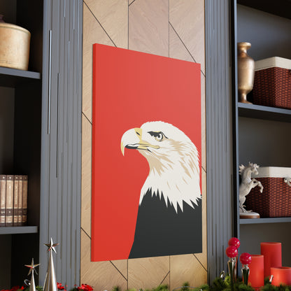 Bald Eagle Digital Illustration Canvas Gallery Wraps