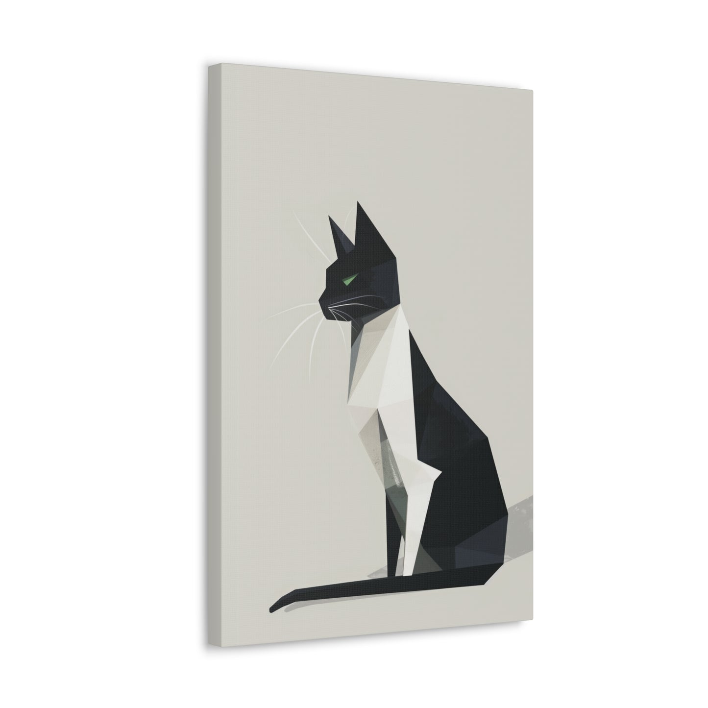 Cat - Digital Illustration Canvas Gallery Wraps