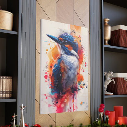 Bird - Abstract Illustration Canvas Gallery Wraps