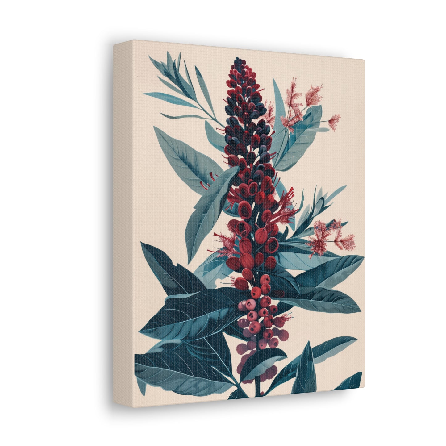 Cycade Flower Digital Illustration Canvas Gallery Wraps