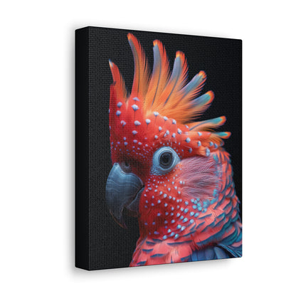 Beautiful Bird - Abstract Illustration Canvas Gallery Wraps