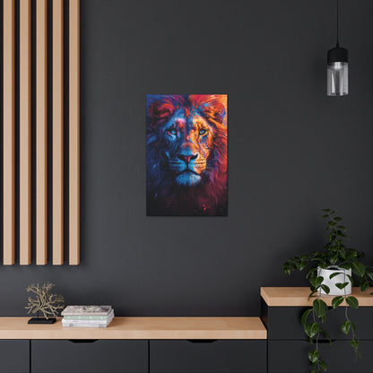 Lion - Illustration  Canvas Gallery Wraps