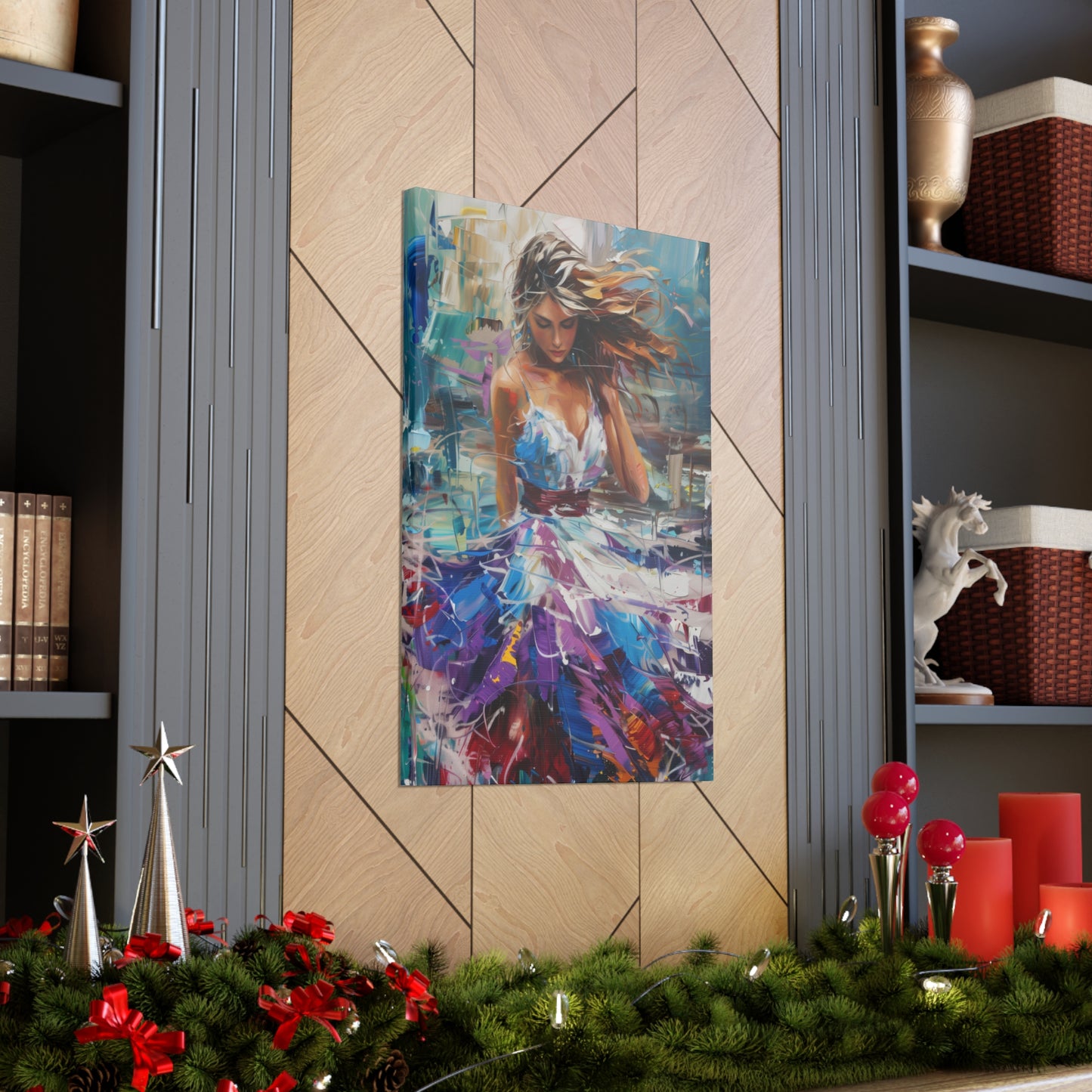 woman - Digital Print Canvas Gallery Wraps