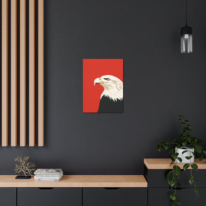 Bald Eagle Digital Illustration Canvas Gallery Wraps