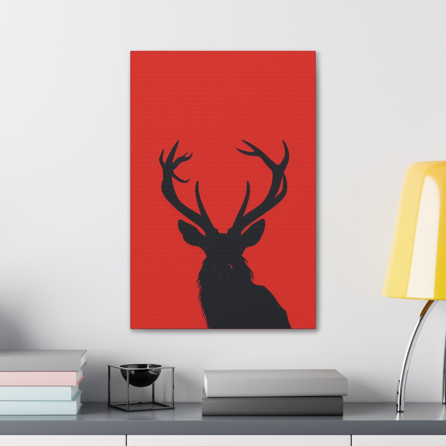 Reindeer - Digital Illustration Canvas Gallery Wraps