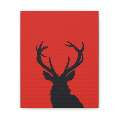 Reindeer - Digital Illustration Canvas Gallery Wraps