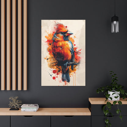 Bird - Abstract Illustration Canvas Gallery Wraps