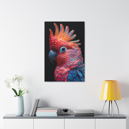 Beautiful Bird - Abstract Illustration Canvas Gallery Wraps