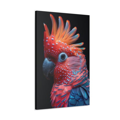 Beautiful Bird - Abstract Illustration Canvas Gallery Wraps