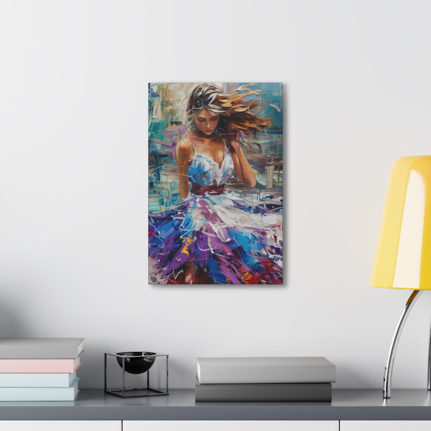 woman - Digital Print Canvas Gallery Wraps