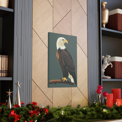 Eagle Digital Illustration Canvas Gallery Wraps