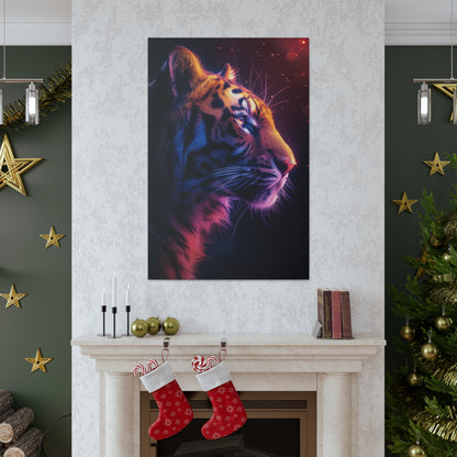 Tiger - Illustration Canvas Gallery Wraps