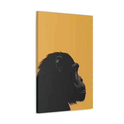 Gorilla Digital Illustration Canvas Gallery Wraps