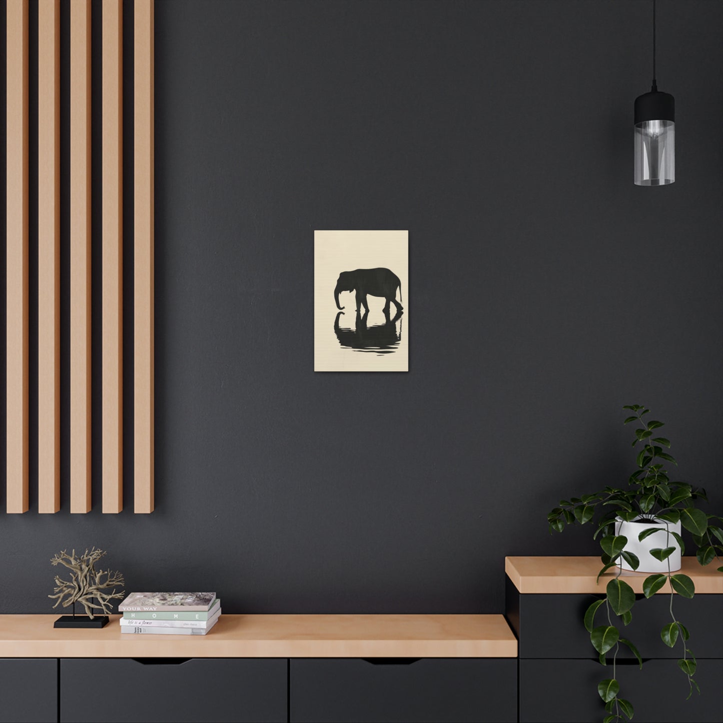 Elephant  Digital Illustration Canvas Gallery Wraps