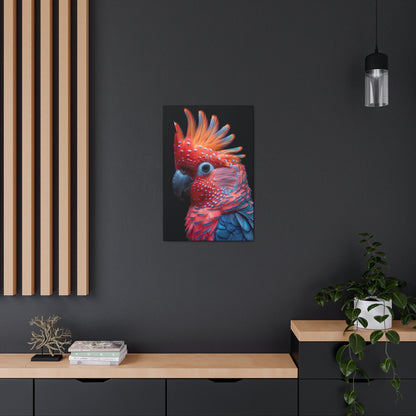 Beautiful Bird - Abstract Illustration Canvas Gallery Wraps