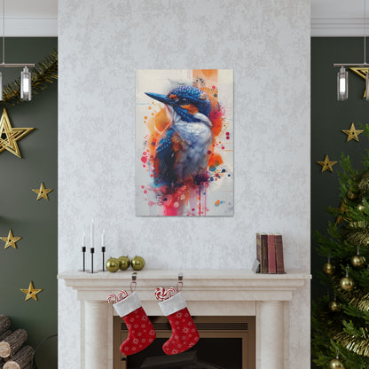 Bird - Abstract Illustration Canvas Gallery Wraps