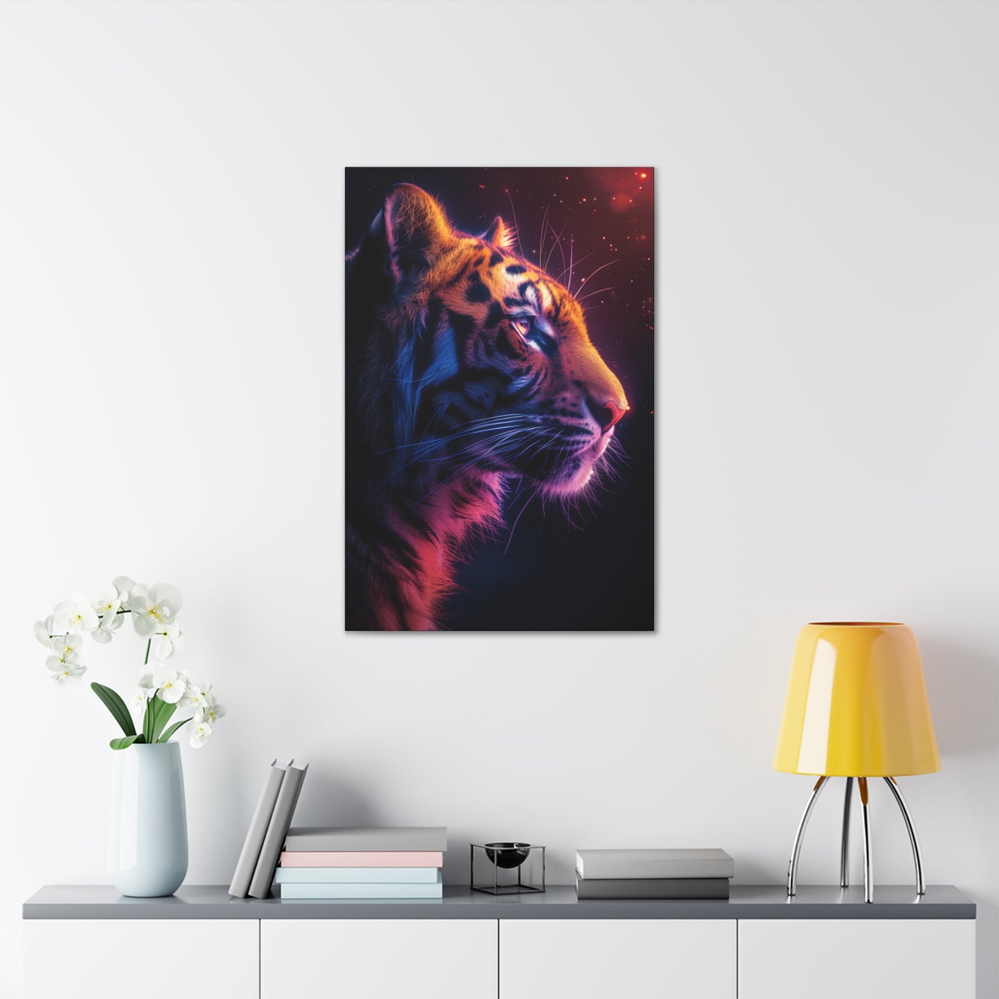 Tiger - Illustration Canvas Gallery Wraps