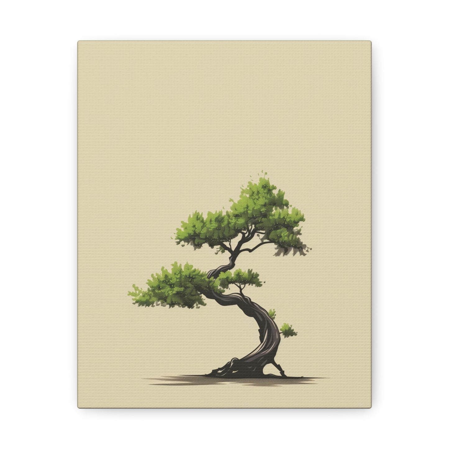 Bonsai Tree - Illustration Canvas Gallery Wraps