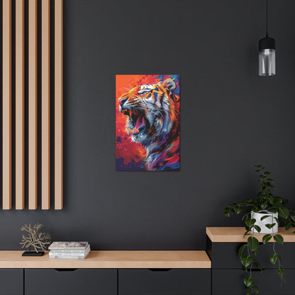 Tiger - Illustration Canvas Gallery Wraps