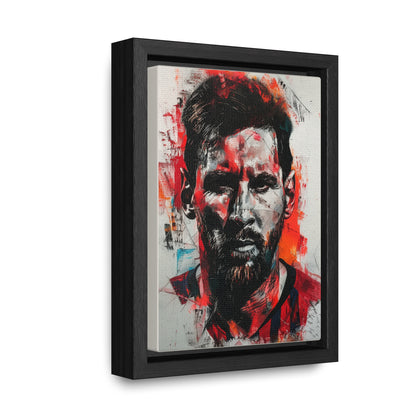 Lionel Messi Abstract Illustration - Canvas Print with frames