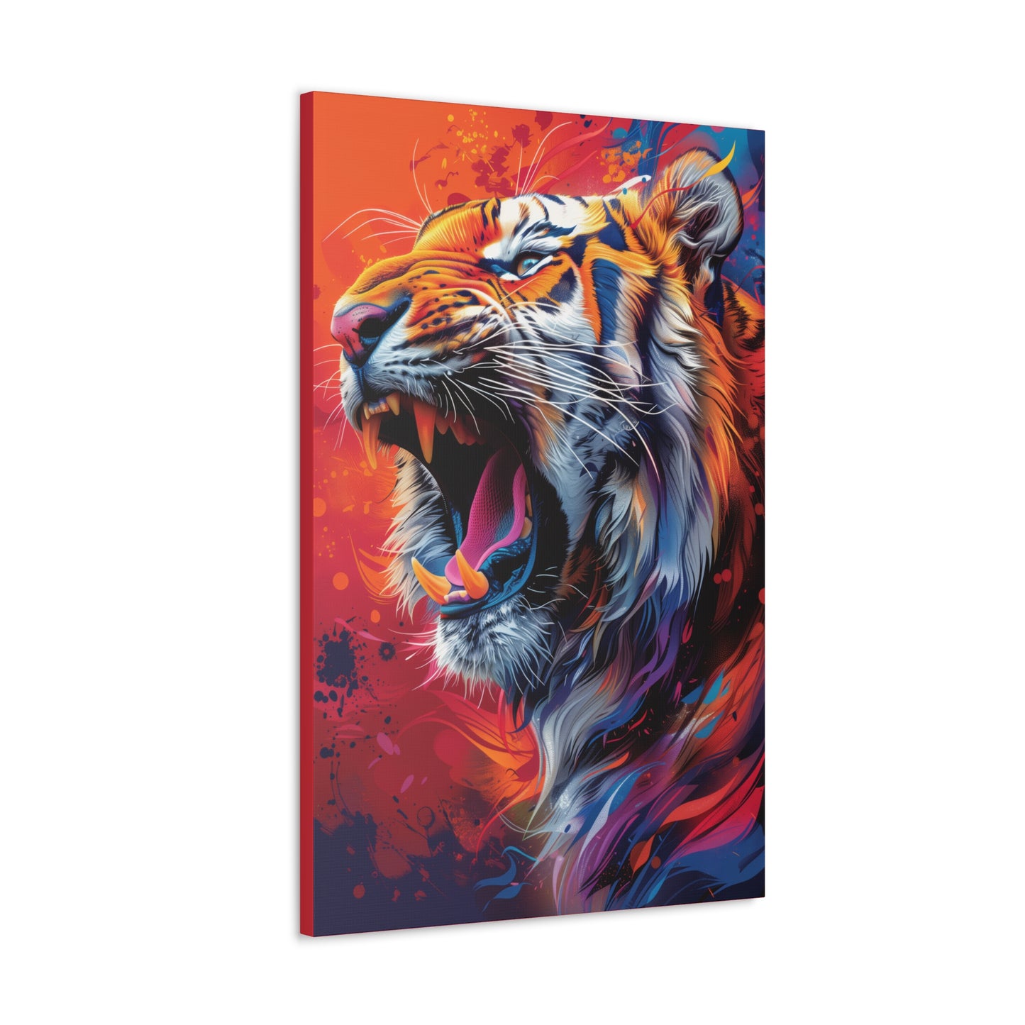 Tiger - Illustration Canvas Gallery Wraps