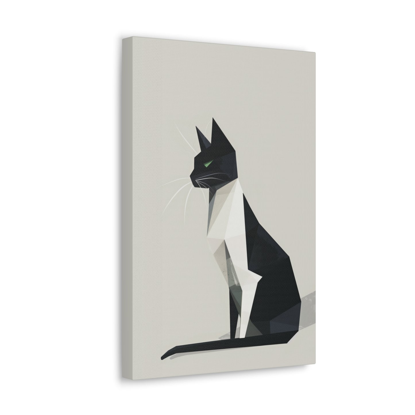 Cat - Digital Illustration Canvas Gallery Wraps