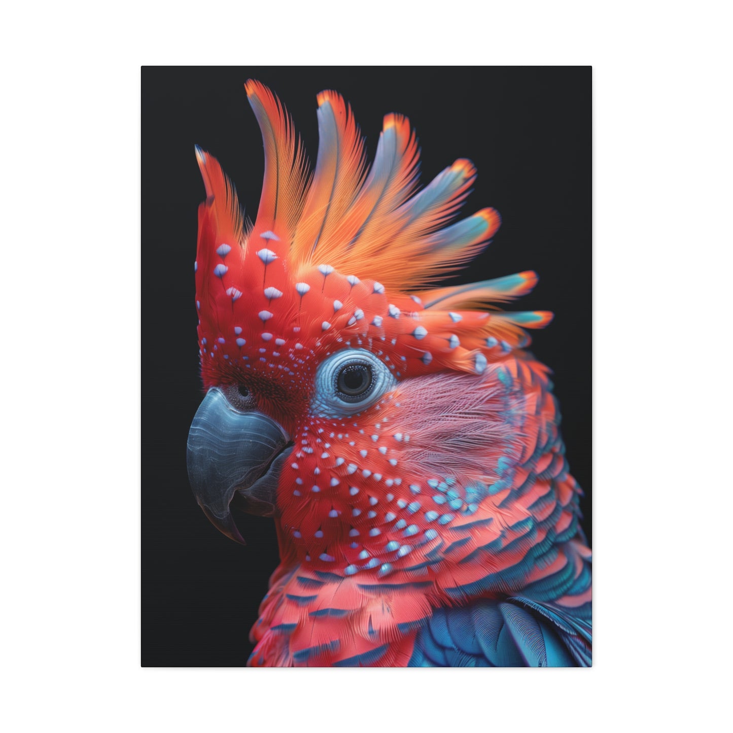 Beautiful Bird - Abstract Illustration Canvas Gallery Wraps