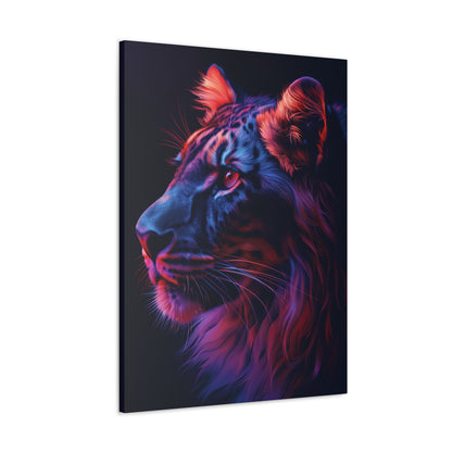 Lion - Illustration  Canvas Gallery Wraps