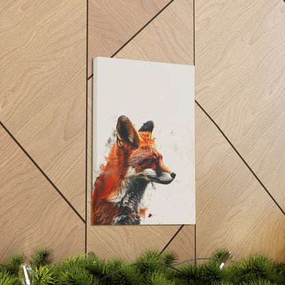 Fox Digital Illustration Canvas Gallery Wraps