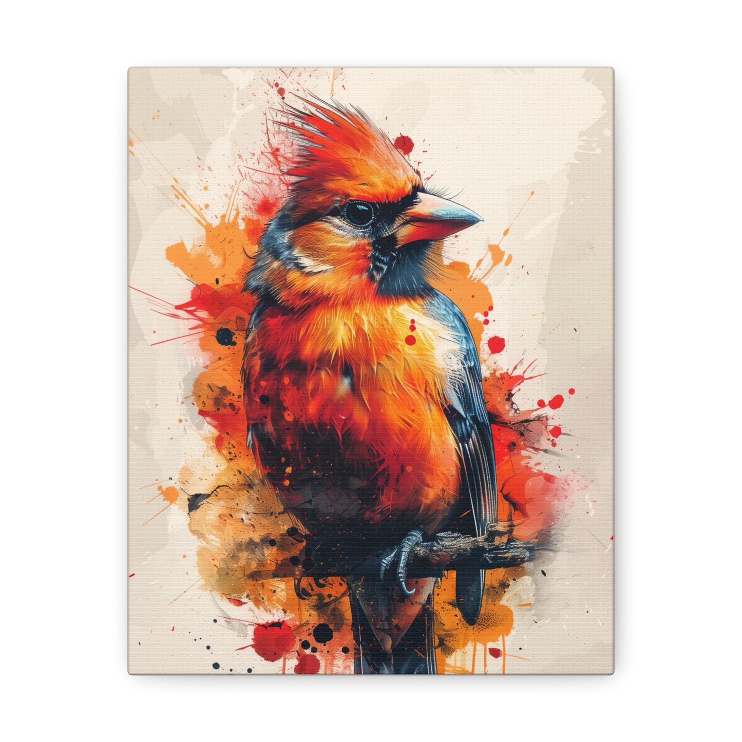 Bird - Abstract Illustration Canvas Gallery Wraps